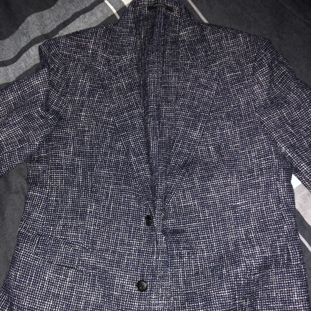 Z ZEGNA MOSCOVA CHECKERED JACKET SIZE 50R